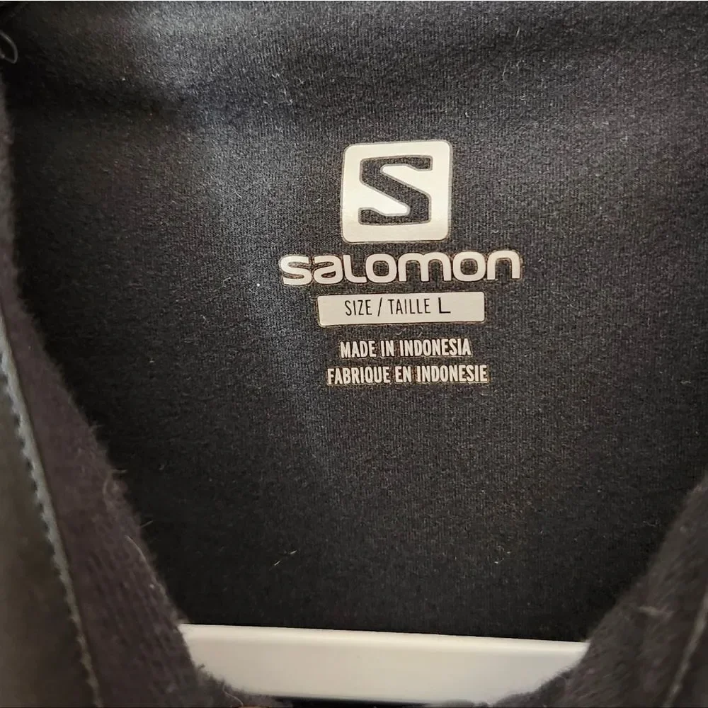 Solomon men's LG tall full-zip running walking biking fitted jacket‎